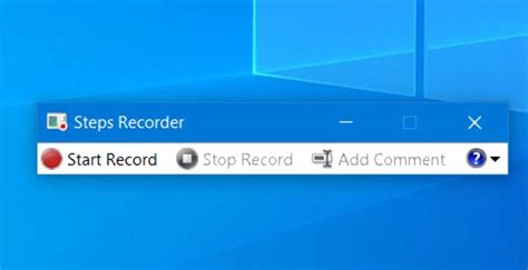 How To Take Automatic Screenshots With Steps Recorder In Windows 10