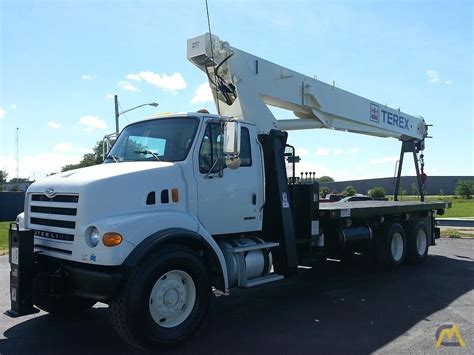 Terex Bt 4792 24 Ton Boom Truck On Sterling 7500 For Sale Trucks Cranes