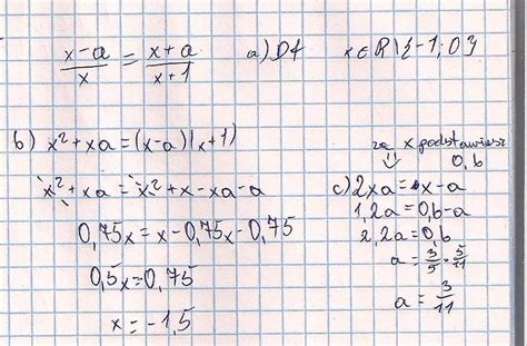 Co To Jest Równanie Sprzeczne - Proszę o rozwiązanie. 1) Dane jest równanie z niewiadomą x:x-a/x =x+a