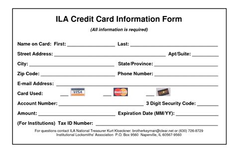 Get permission to charge customer cards on a regular basis with our credit card payment form template. Authorization For Credit Card Use - Free Forms Download!!