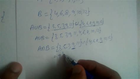 a {x 2x 1 and x≤5} b {x x is a composite number and x≤12} then show that a∪b a∩b a b ∪ b a