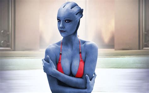 Liara By Rendereffect Dan Mass Effect Jack Mass Effect Ryder Video Game Images Fallen Empire