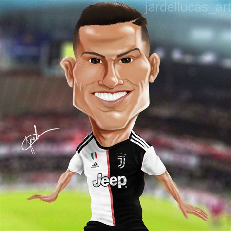 Caricatura Cristiano Ronaldo By Jardellucasart On Deviantart