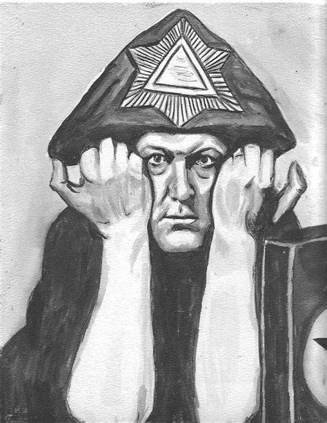 Aleister Crowley By Amybalot On Deviantart