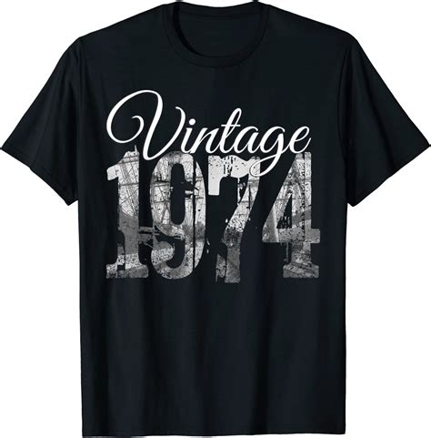 Vintage 1974 Tee 46 Year Old Shirt 1974 46th Birthday T T Shirt