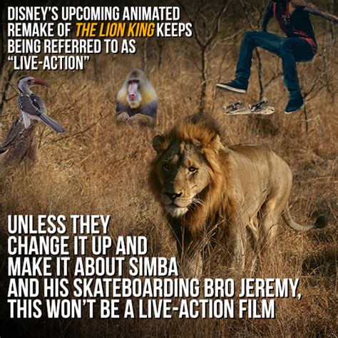 Is 'The Lion King' Live-Action If There Are No People In It