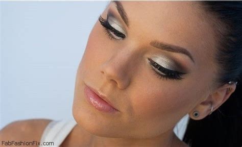 How To Do Silver Smokey Eye Makeup Tutorial Fab Fashion Fix