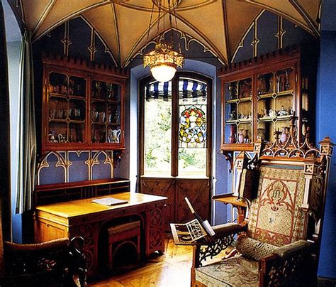 Eye For Design Decorating In The Gothic Revival Style