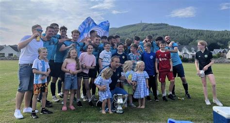 Champions Golspie Round Off Trophy Presentation With Five Star Win Over