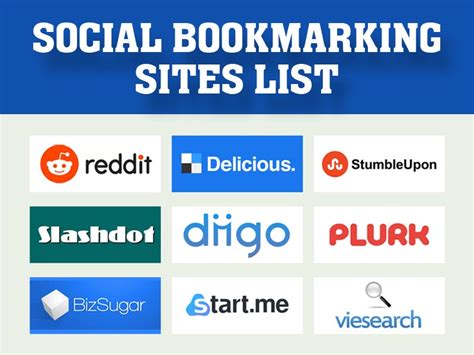 150 Best Social Bookmarking Sites 2021 Thehotskills
