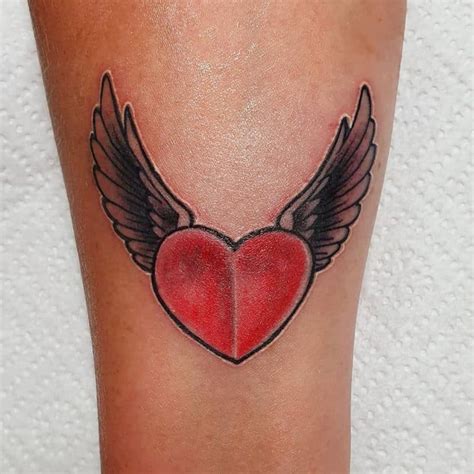 60 Heart With Wings Tattoo Ideas [2024 Inspiration Guide]