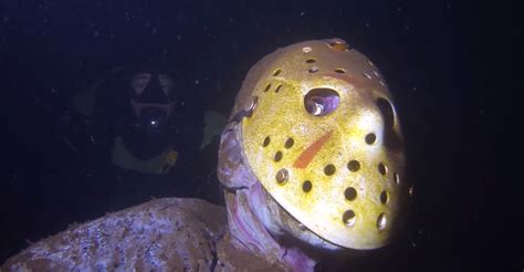 Jason Voorhees Statue Underwater