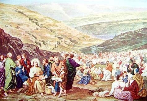 Image: Feeding the Five Thousand صورة