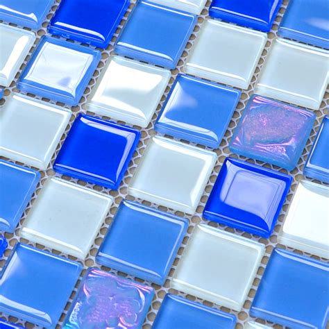 Shop our beautiful collection of glass bathroom tiles. Crystal Glass Mosaic Tiles Design Kitchen Bathroom Wall ...