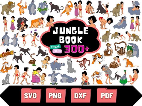 Jungle Book Svg Jungle Book Png Files Baloo Svg The Jungle Book Svg