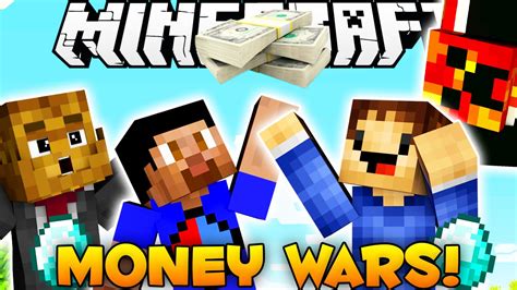 Minecraft Money Wars 1 Vs 1 Vs 2 9 W The Pack Youtube