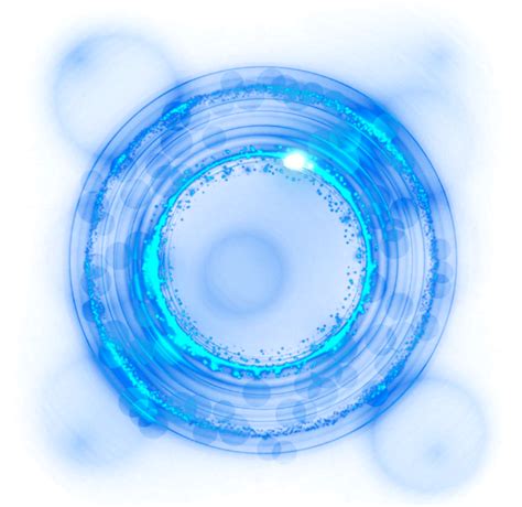 Download Magic Magiceffects Circle Glowing - Blue Light Effect Png png image