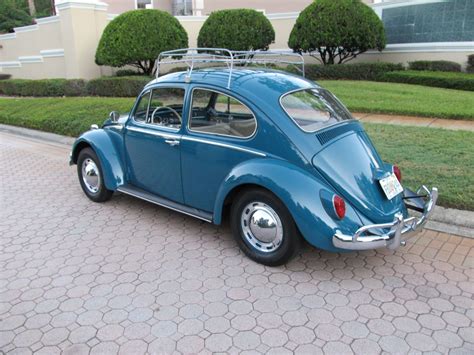 1965 Volkswagen Beetle — A Nicely Restored Sunroof Bug Finished In Sea