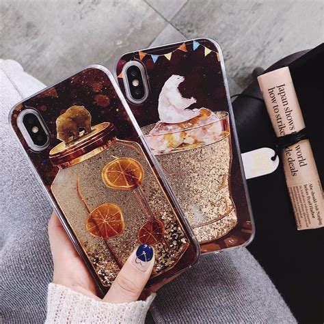 Buy Dynamic Liquid Quicksand Phone Case For Iphone X 6