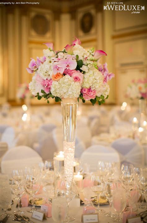 Koyal wholesale wedding & event supplies for diy brides centerpieces, charger plates, votives, vases, wedding flowers, diy wedding ideas mercury silver tall vase wedding centerpiece 24 clear pilsner trumpet cone vase. Tall Wedding Centerpiece Ideas Archives - Weddings Romantique