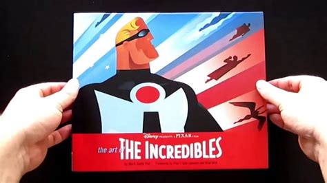 The Art Of The Incredibles Book Review Youtube