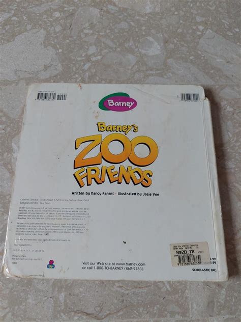Barneys Zoo Friends Hobbies And Toys Books And Magazines Childrens