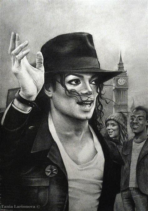 Michael Jackson Drawing By Tania Larionova Fine Art America