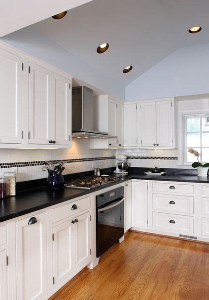 contemporary kitchen by AHMANN LLC | Black appliances kitchen, Kitchen