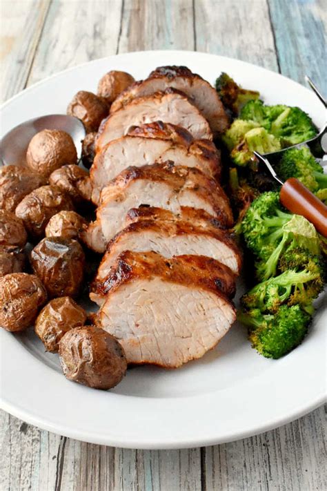 Frying your favorite foods has never been easier with the power air fryer xl. Garlic & Herb Rotisserie Pork Dinner - A Kitchen Hoor's ...