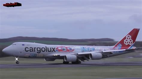 Prestwick Airport Cargolux B747 Freighters Special Liveries