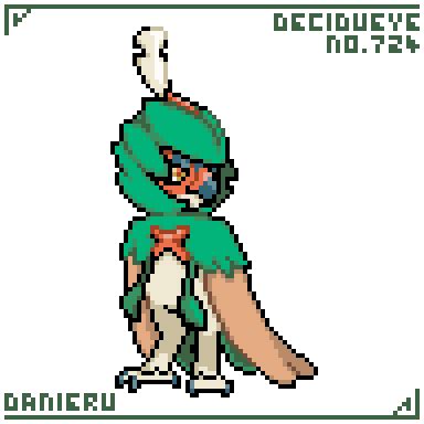 Newest pixel art from pam pokemon 7th gen starters | Tumblr