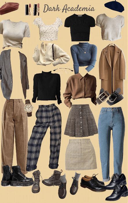 Those who enjoy dark academia probably have a lust for learning and a need to further understand the world around them. Dark Academia Outfit | ShopLook in 2020 | Fashion inspo ...