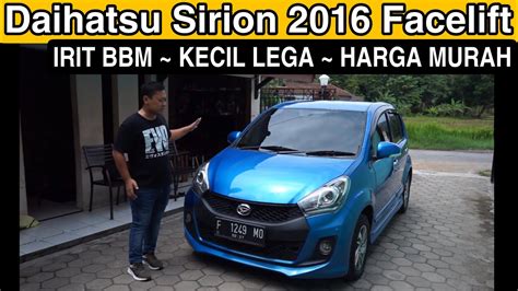 Yudha Ghani Mobil Daihatsu Sirion Facelift Irit Kecil Lega