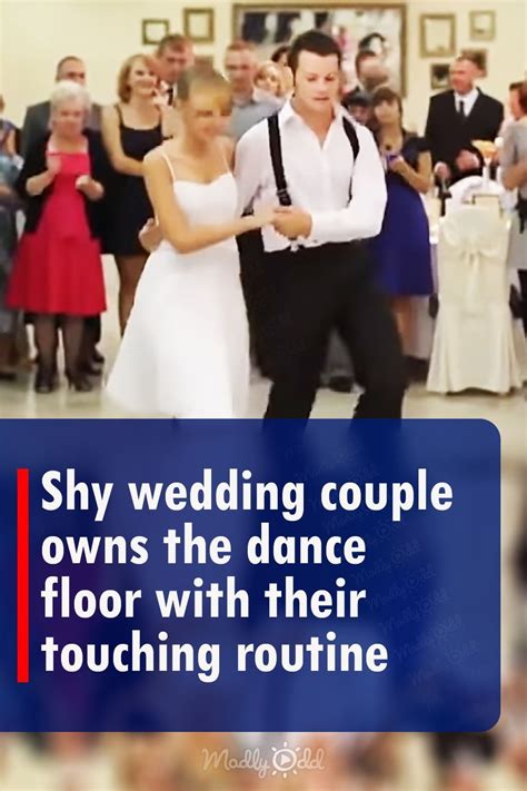 Shy Wedding Couple Owns The Dance Floor With Their Touching Routine In