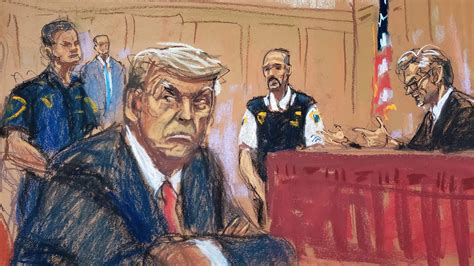 A Courtroom Artist S Trump Sketch Is The Latest New Yorker Cover The Forward