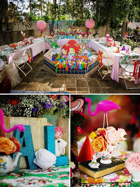 Alice In Wonderland Birthday Party Whimsy Fantasy Hostess With