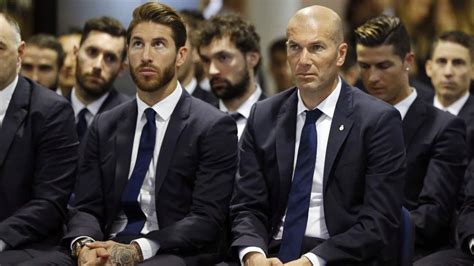 Real Madrid Zinedine Zidane Llamó A Sergio Ramos Nada Más Ser