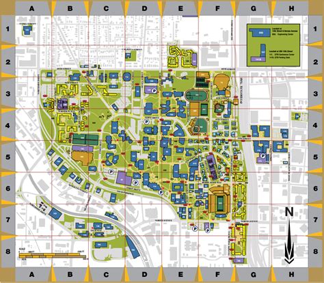 Ga Tech Campus Map Large World Map Images And Photos Finder