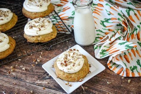 Crumbl Carrot Cake Cookies Copycat Recipe