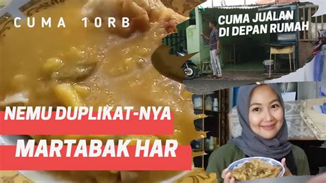 Kuliner Palembang Martabak Telor Enak Murah 10ribu Martabak Har Kw