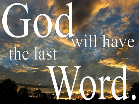 God Will Have The Last Word I Used Cloud By Boris Drenec Flickr