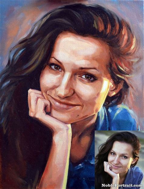 Acrylic Painting Portrait Image 3755543 By Nobleportrait On