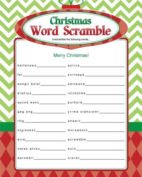 Christmas Activities For Kids 20 Free Printable Games And Puzzles