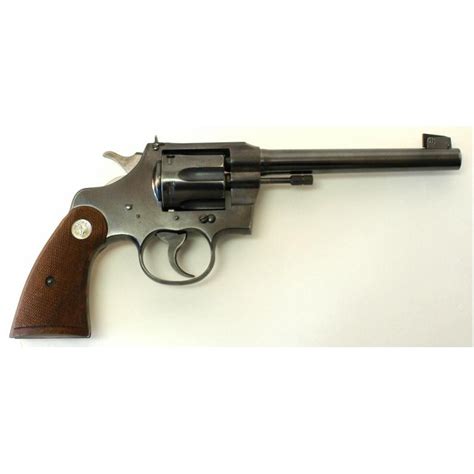 Colt Officers Model Target 22 Caliber Revolver Pre War C1554