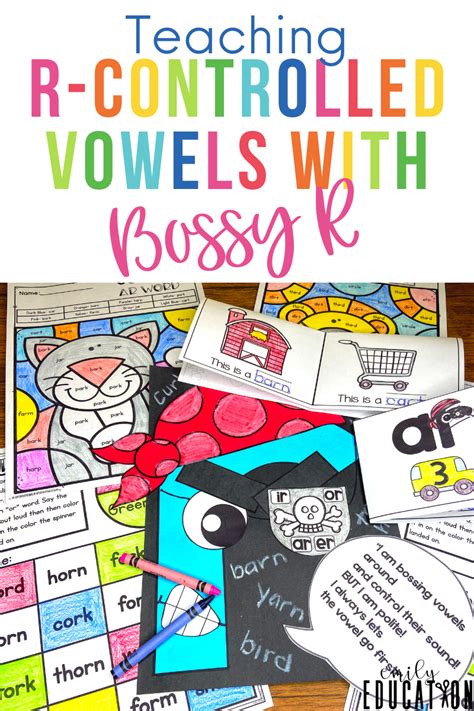 R Controlled Vowels With Bossy R Emily Education