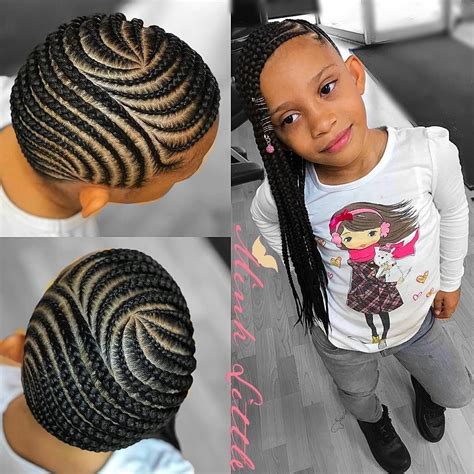 Protective hairstyles for natural hair. Petty hair style for your kid. Kanyget fashions+ # ...