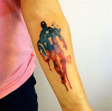 These tattoos can easily be turned into sleeve tattoos later on and they go easily with other designs. Superhero Tattoos Designs, Ideas and Meaning | Tattoos For You