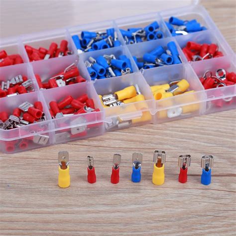 280pcs Box Female Male Wire Terminal Assortment Insulated Electrical
