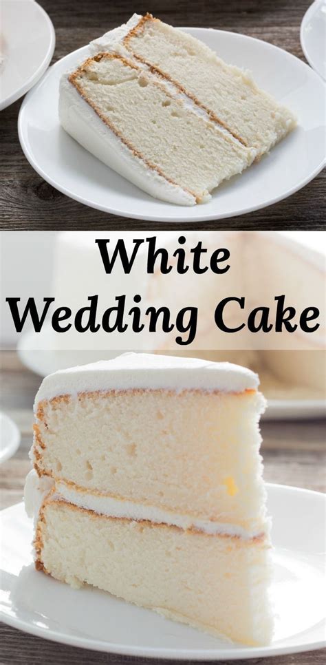 Weiße Hochzeitstorte Leckere Weiße Kuchen Mit Weißer Buttercreme Zuckerguss Schmeckt Wie Ein