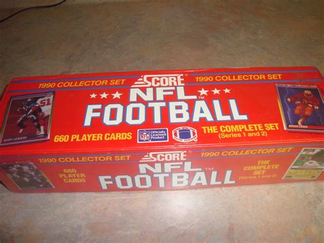 ScoreNFL Football.1990 Collector SetSeries 1 & 2 | Etsy